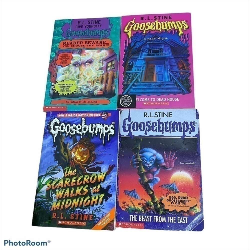 Goosebumps Book Lot R.L. Stine Welcome to Dead
